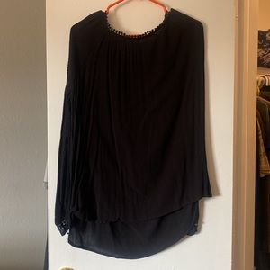 Black blouse size XL